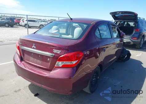 2017 Mitsubishi Mirage G4 Es из США, поврежденный, VIN ML32F3FJ4HHF08791